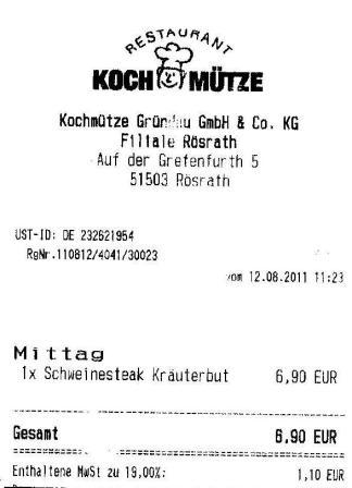 scdd Hffner Kochmtze Restaurant